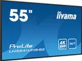 iiyama Prolite LH5541UHS-B2 139cm 54.6" Digital Signage Display IPS LED Panel 4K UHD VGA HDMI Audio-in/Out USB2.0 RS-232c RJ45 Mediaplayer 24/7 schwarz