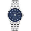 Bulova Hudson Silber Herren Armbanduhr 96B447