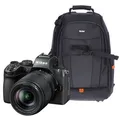 Nikon Z50 II + DX 18-140 VR + Rollei Fotoliner Fotorucksack M