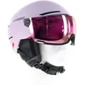 Atomic Savor Amid Visor HD Skihelm mit Visier-Hell-Grau-S