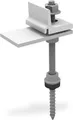 K2 Systems Stockschraube 2003276 | SingleRail Climber Hanger Bolt M12x250 | Edelstahl V2A | Sechskant | Faserzement