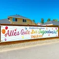 LAMEK Alles Gute zur Jugendweihe Banner Endlich Erwachsen Banner 300x50cm Erwachsenwerden Hintergrund Jugendweihe Deko Hängende Dekoration für Junge Mädchen Erwachsene Partyfeiern