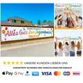 Jugendweihe Banner 300x50cm Hängend Deko Erwachsenwerden
