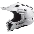 Motorrad Helm XL - LS2 Subverter Evo II 2 White MX700 - weiß