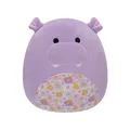 Squishmallow Plüschtier Hanna, das lila Nilpferd 20 cm – Squishmallows Kuscheltiere
