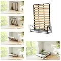 Wall Bed King Stauraumbett Wall Bed King Schrankbett – Platzsparendes Vertikales Wandbett 160 cm x 200 cm