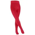 FALKE Strickstrumpfhose Family (1 St) mit weicher Baumwolle rot 152-164