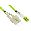 Good Connections Alcasa LW-8005LS5 Glasfaserkabel 0,5 m LSZH OM5 LC SC Grün (0.50 m) (LW-8005LS5)