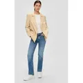 QS Regular-fit-Jeans Jeans-Hose CATIE Jeans Catie / Slim Fit / Mid Rise / Straight Leg blau 36/32