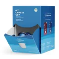 My Coffee Cup – MEGA BOX LUNGO CAFFÈ CREMA – BIO-KAFFEE I 100 Kaffeekapseln für Nespresso®³-Kapselmaschinen I 100% heim- und gartenkompostierbare I nachhaltig – 0% Alu