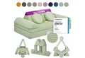 Linodino Kindersofa Spielsofa I Schaumstoff Stapelsteine für Kinder I Kindercouch, 3 Jahre Garantie
