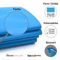 Premium Poolfolie für Styroporpool, 800 cm x 400 cm x 150 cm, Stärke: 0,8mm,