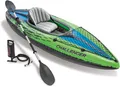 Intex Challenger K1 Kajak Schlauchboot Set Paddel Pumpe 274x76