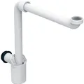 Geberit Tauchrohrsiphon für Waschbecken G1 1/4 d 32, Raumsparmodell, Abg. Horiz.