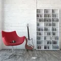 Vicco - Cd-regal Jukebox, Weiß, 102 X 178 Cm