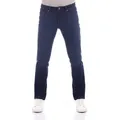 Paddock's Slim-fit-Jeans Herren Jeanshose Ranger Pipe Slim Fit Denim Hose mit Stretch blau 34W / 34L
