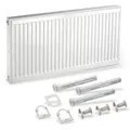 Kermi Ventilheizkörper, Heizkörper, x2 Profil-V, Typ 22 400x1800 mm (H x L)