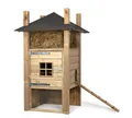Fatmoose Freigehege RabbitRest Retreat aus Holz für Kleintiere - 110x110x190 cm