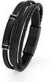 s.Oliver Armband Mehrreihiges Lederarmband - s.Oliver Jewelry Modell: 2026001