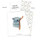 Mr. & Mrs. Panda Wende Bettwäsche-Set 135 x 200 + 80 x 80 cm