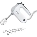 Bosch Hausgeräte Hand Mixer MFQ4840 Styline Premium 575 W, Number of speeds 5, Turbo mode, White/Silver (575 W) (MFQ4840)
