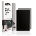 Blickschutzfolie für Telekom T Tablet matt Schutzfolie Folie Display Schutz