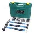 TOPWAY Karosserie-Ausbeul-Satz 7-tlg, Reparaturset für Karosserie, Hammer und Puppen-Set Professional mit Fiberglas-Griffen 4542230