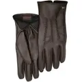 PEARLWOOD Lederhandschuhe Gates, weiches Innenfutter aus Fleece braun 10