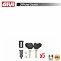 GIVI SL105 Set Vereinigung Schlüssel Schlösser Security Verschluss Für 5 Koffer