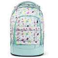 Satch Schulranzen Schulrucksack Pack Dreamy Mosaic, Kollektion 2023 (1 Stück), ergonomisch, ab 5. Klasse, Körpergrößen anpassbar blau