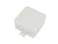 Aufputz - Feuchtraumabzweigkasten IP 54 75 x 75 x 40 mm