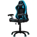 Elite Kinder Gaming Stuhl PULSE | Ergonomischer Bürostuhl - Bis 120 Kg - PC Gamingstuhl - Schreibtischstuhl - Gamer Racing Stuhl - Kunstleder - Blau