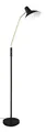Trio Leuchten Stehleuchte Traveller 463400180, Metall Schwarz matt/Messing, exkl. 1x E27