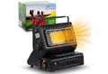 ZMC Heizstrahler 2-in-1 tragbare Gasheizung & Campingkocher 1,3 kW mit Gaskartuschen, Outdoor Camping Heizer Gasheizer & Gaskocher mit Piezozündung