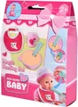SIMBA Puppen Pflegecenter Puppe New Born Baby Zubehör magisches Fütterset 105560515