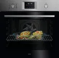 AEG Backofen Pyrolyse Selbstreinigung SurroundCook® Edelstahl Antifingerprint