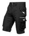 PUMA Workwear Precision X - Kurze Arbeitshose Herren - Robuste & Flexible Arbeitsshorts - Viele Taschen und Bequeme Passform - Ideal für Handwerk Heimwerk und Baugewerbe - Schwarz - Gr. 60