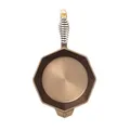 Finex 25,4 cm Gusseisen-Pfanne mit Deckel 8" Skillet Seasoned