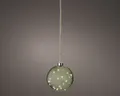 Lumineo Micro LED Kugel für innen grün warmweiß Ø 14 cm 30 LED