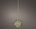 Lumineo Micro LED Kugel für innen grün warmweiß Ø 14 cm 30 LED  Hängedekoration