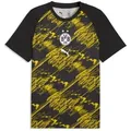PUMA Trainingsshirt Borussia Dortmund Aufwärmtrikot Herren schwarz XXL (60/62)