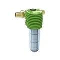 GB Feinfilter BOXER KX DN 25 Transparente Filterglocke, Grüner kopf