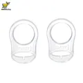 2er Set Silikon-Knopf-Ringe für Schnuller – Sicherer Halter & strapazierfähig