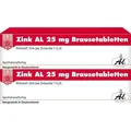 ZINK AL 25 mg Brausetabletten 40 St. PZN 01489003