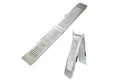 TRUTZHOLM Auffahrrampe klappbar 189cm Tragkraft 200kg Stahl grau geriffelt Verladerampe Rampe (Stück, 1-St), robuster Srahl,geriffelte Oberfläche,klappbar