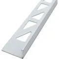 Fliesenschiene Winkelprofil Aluminium (eloxiert, Fliesenprofil - Weiß 2,5m X 8mm, 1 Stück - Dalsys
