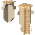 Egger Innenecke Kubisch 6 cm Eiche Cappuccino 2 Stück