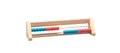 Rechenrahmen 20er Zahlenraum rot/blau RE-Wood® Abakus Zählrahmen Rechenschieber