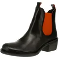 Fly London Fly London MEME030FLY - Damen Chelsea Boot - Java-Black-Red Stiefelette schwarz 38 EU