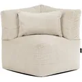 icon Sitzsack-Ecksofa, Beige, Textil, 300 L, 78x70x78 cm, Hergestellt in Deutschland, Oeko-Tex® Standard 100, Wohnzimmer, Hocker, Sitzsäcke, XXL Sitzsäcke